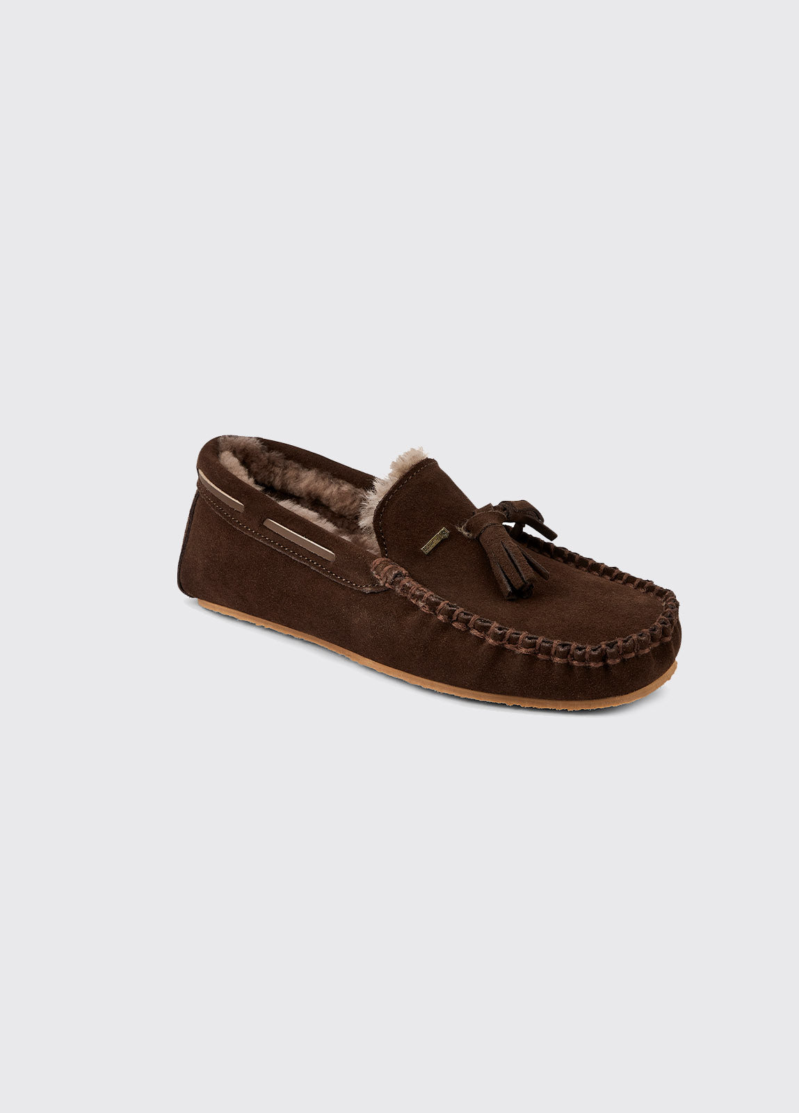 Dubarry Rosslare Moccasin Slipper - Cigar