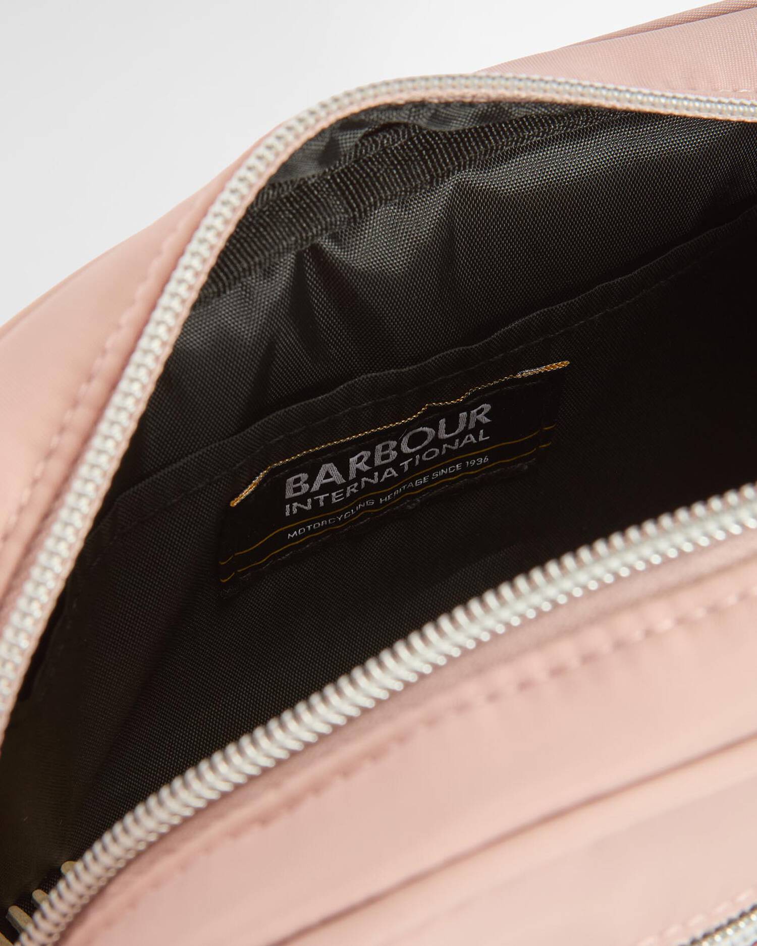 Barbour International Qualify Micro Crossbody Bag - Desert Pink