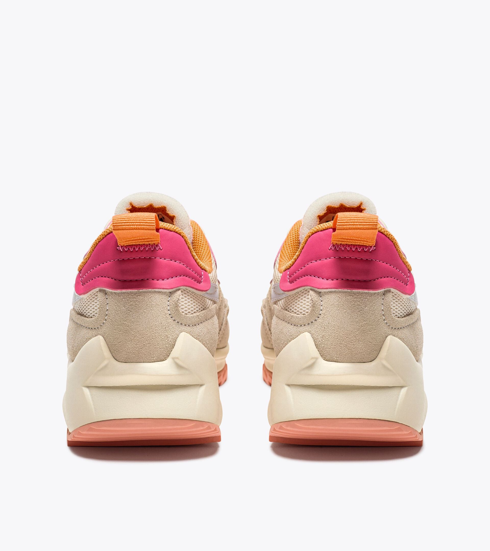 Diadora Jolly Suede Mesh - Whisper White/Pastel