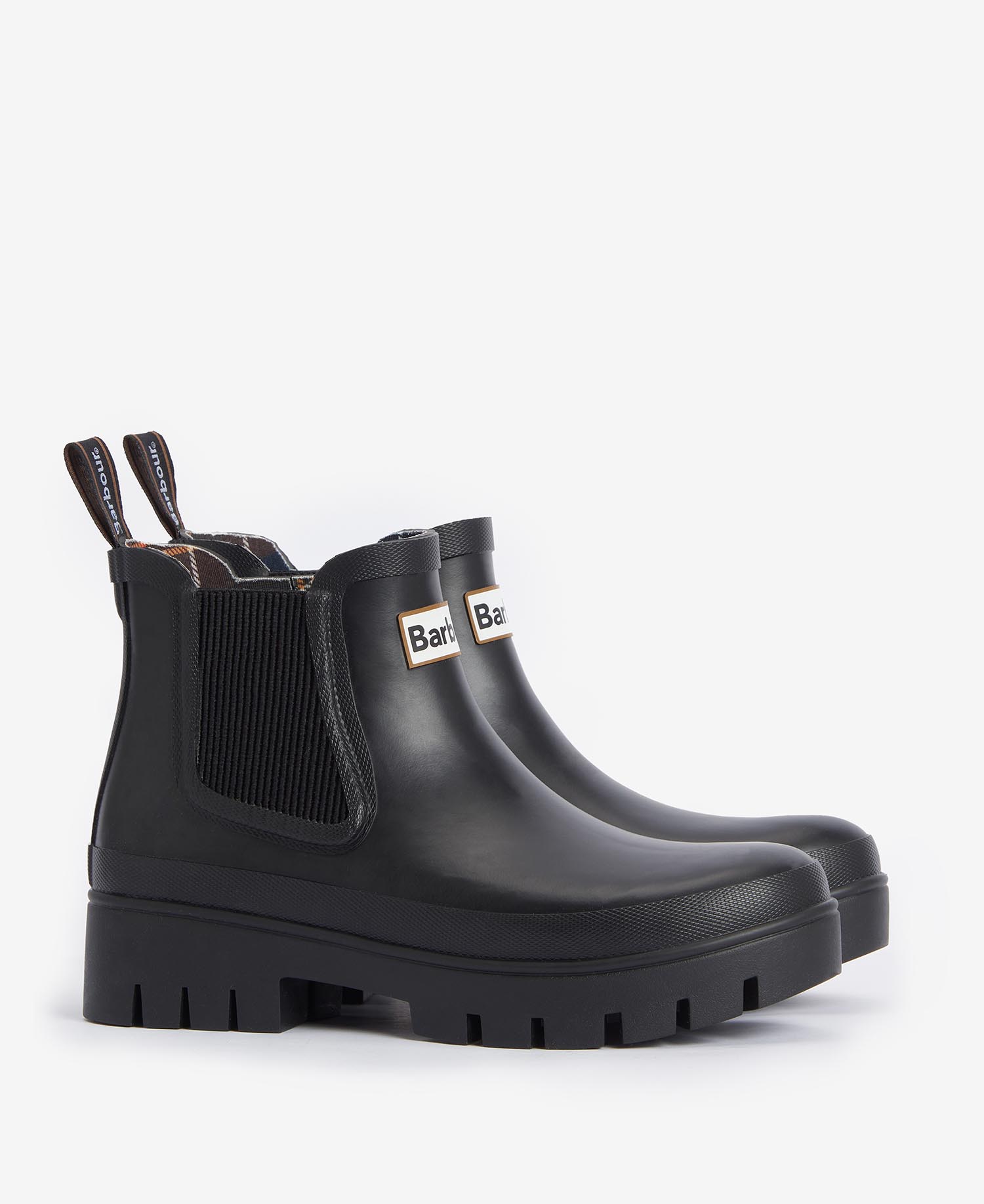Barbour Halton Chelsea Ankle Wellingtons - Black