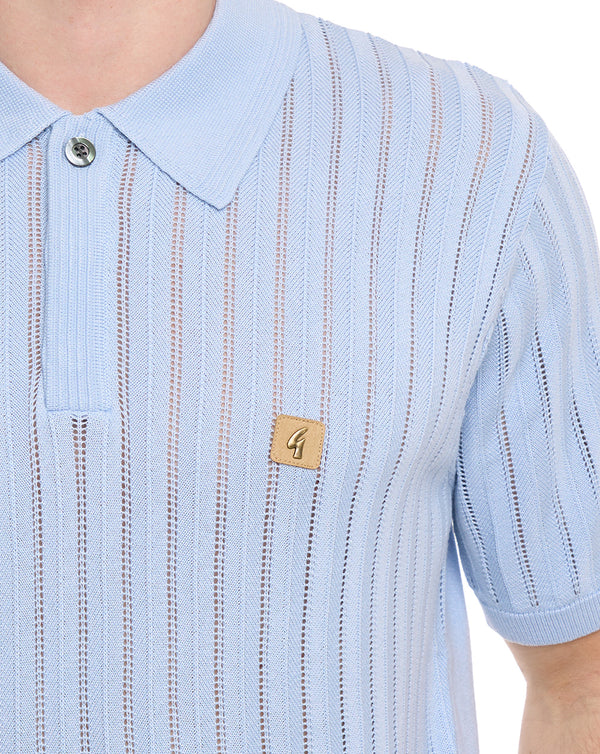 Gabicci Vintage Woodall Polo - Surf