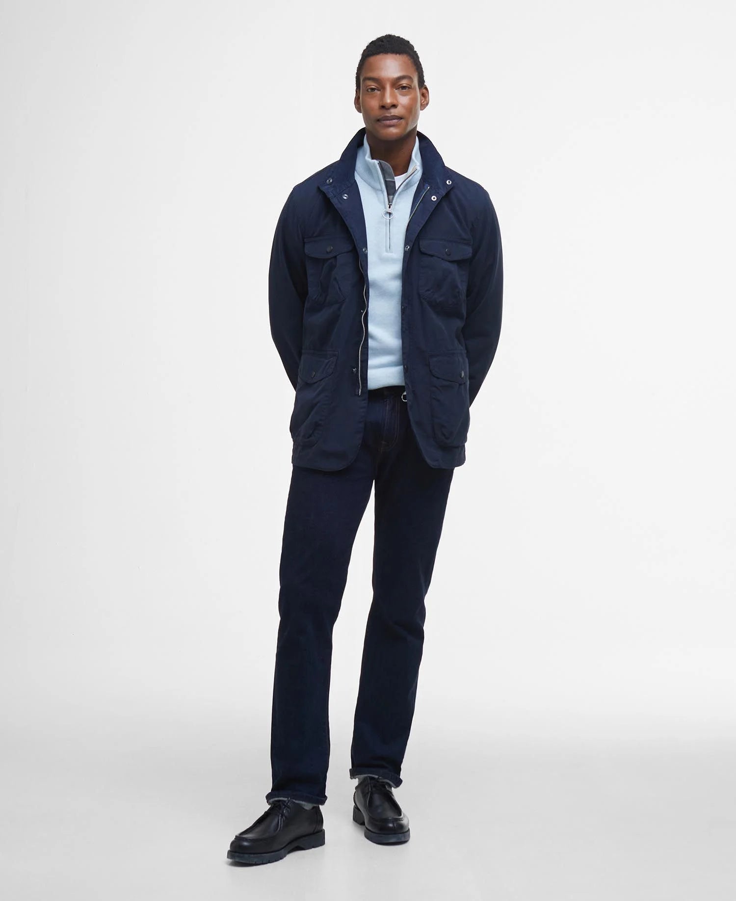 Barbour Casual Ogston Jacket - Navy