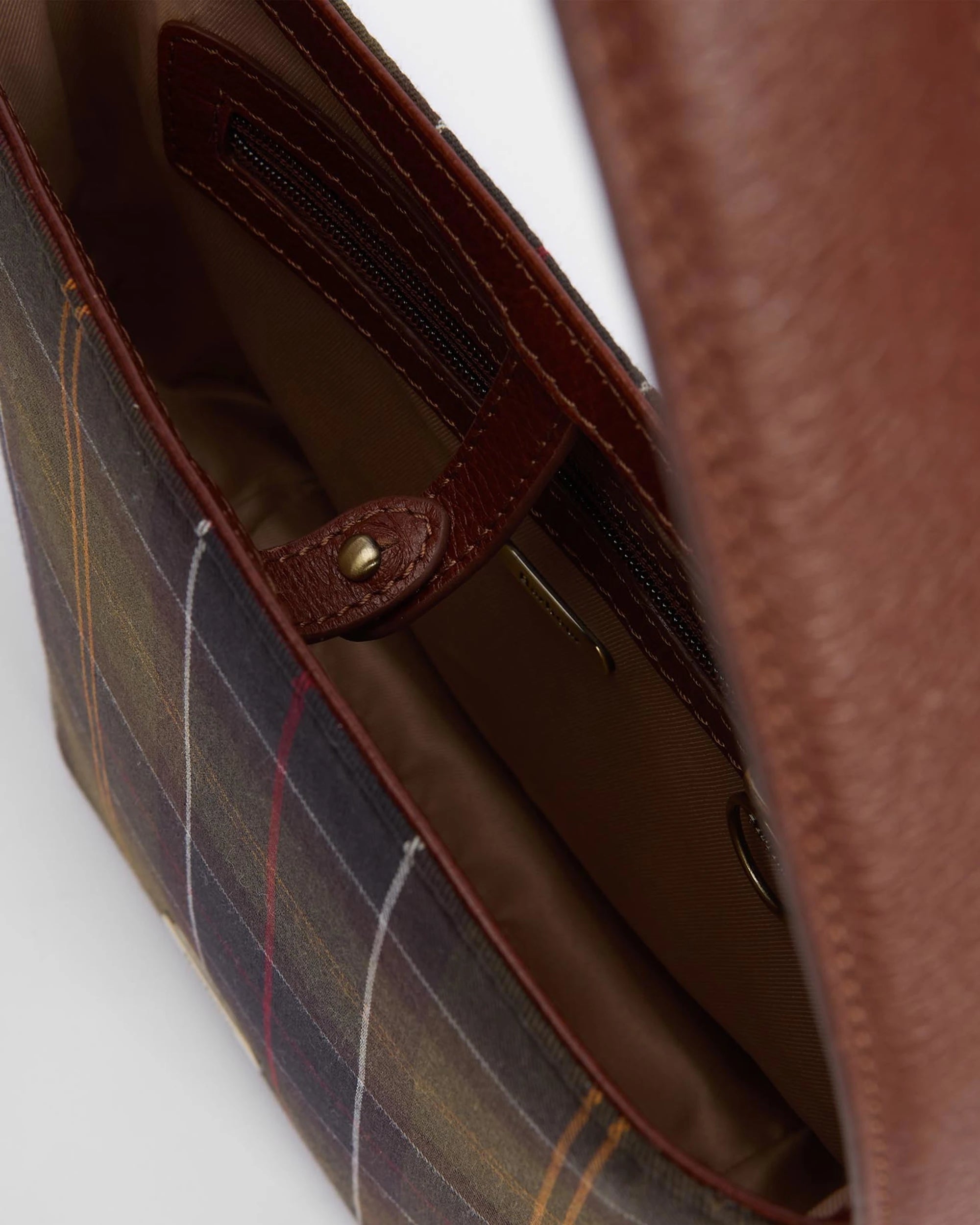 Barbour Cedar Tartan Bucket Bag - Classic Tartan