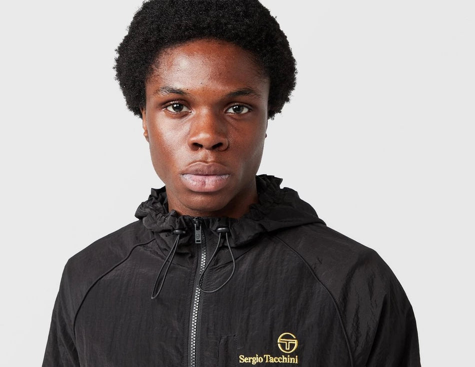 Sergio Tacchini Maldini Hooded Jacket - Black
