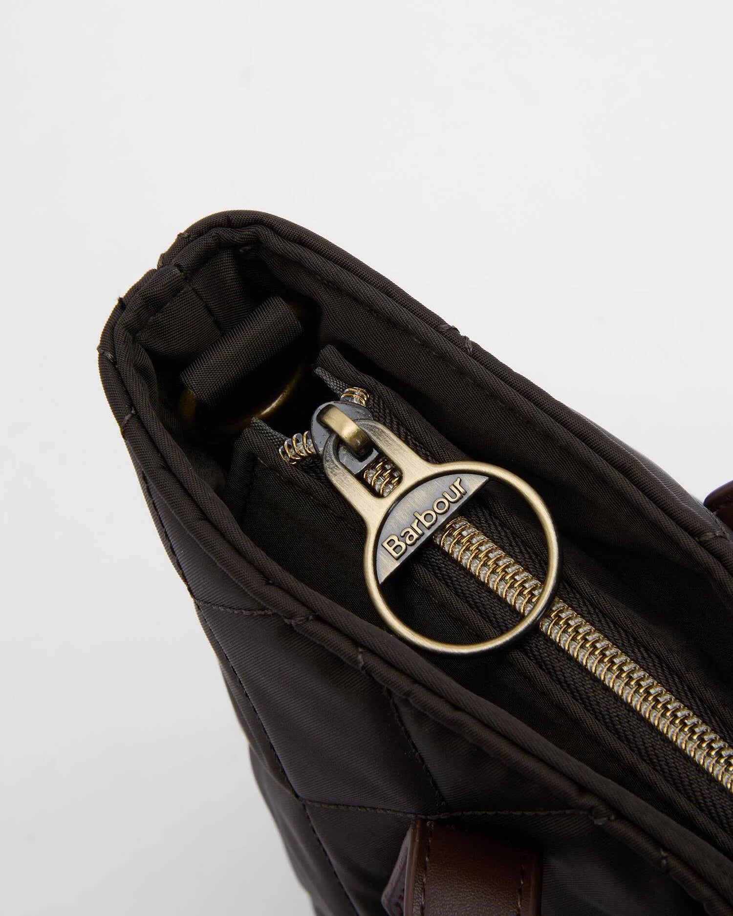 Barbour Mini Quilted Tote Bag - Olive