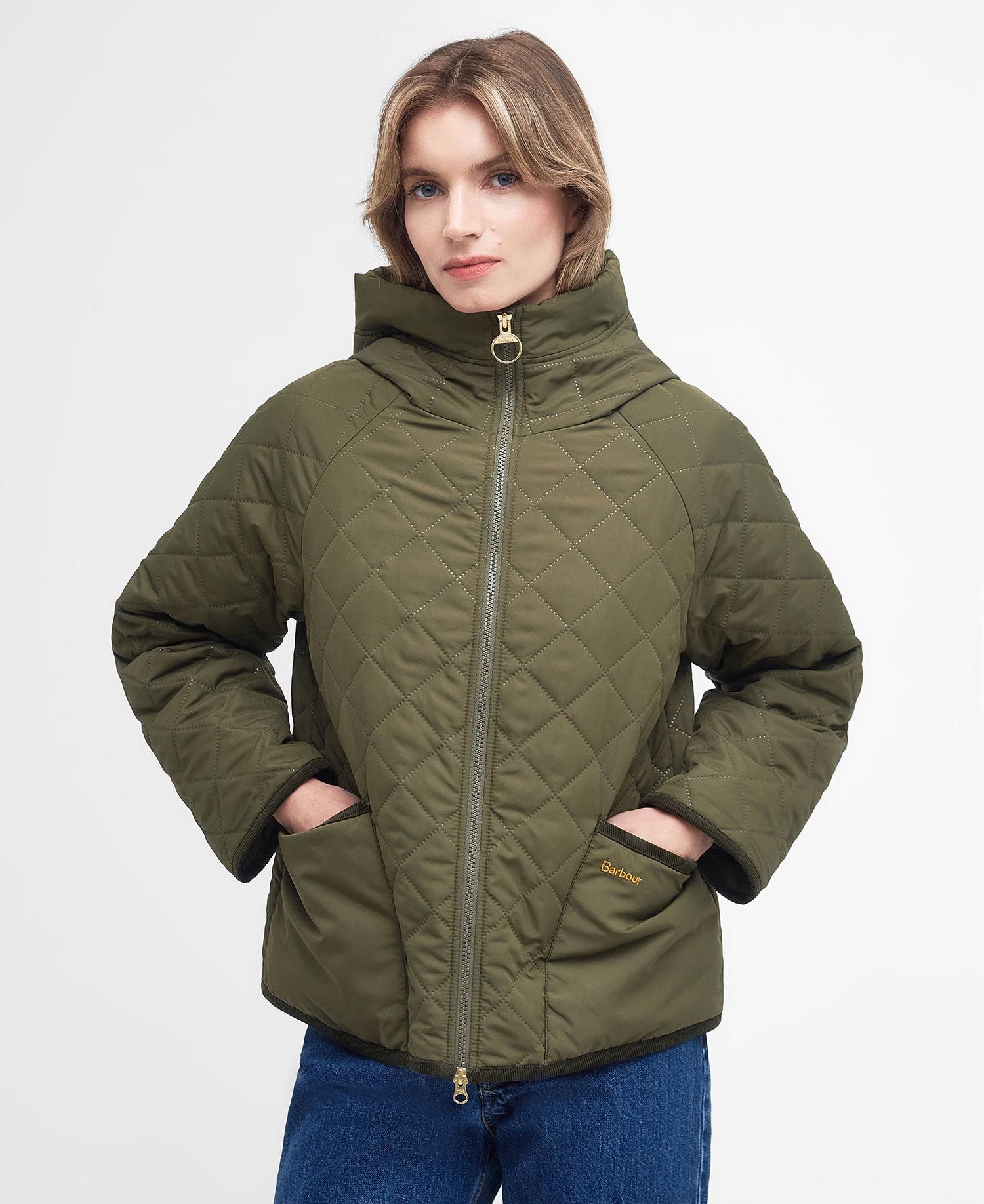 Barbour Glamis Quilt - Army Green/ Ancient Tartan