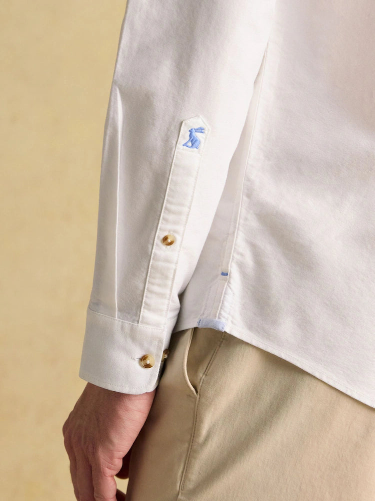 Joules White Classic Fit Oxford Shirt