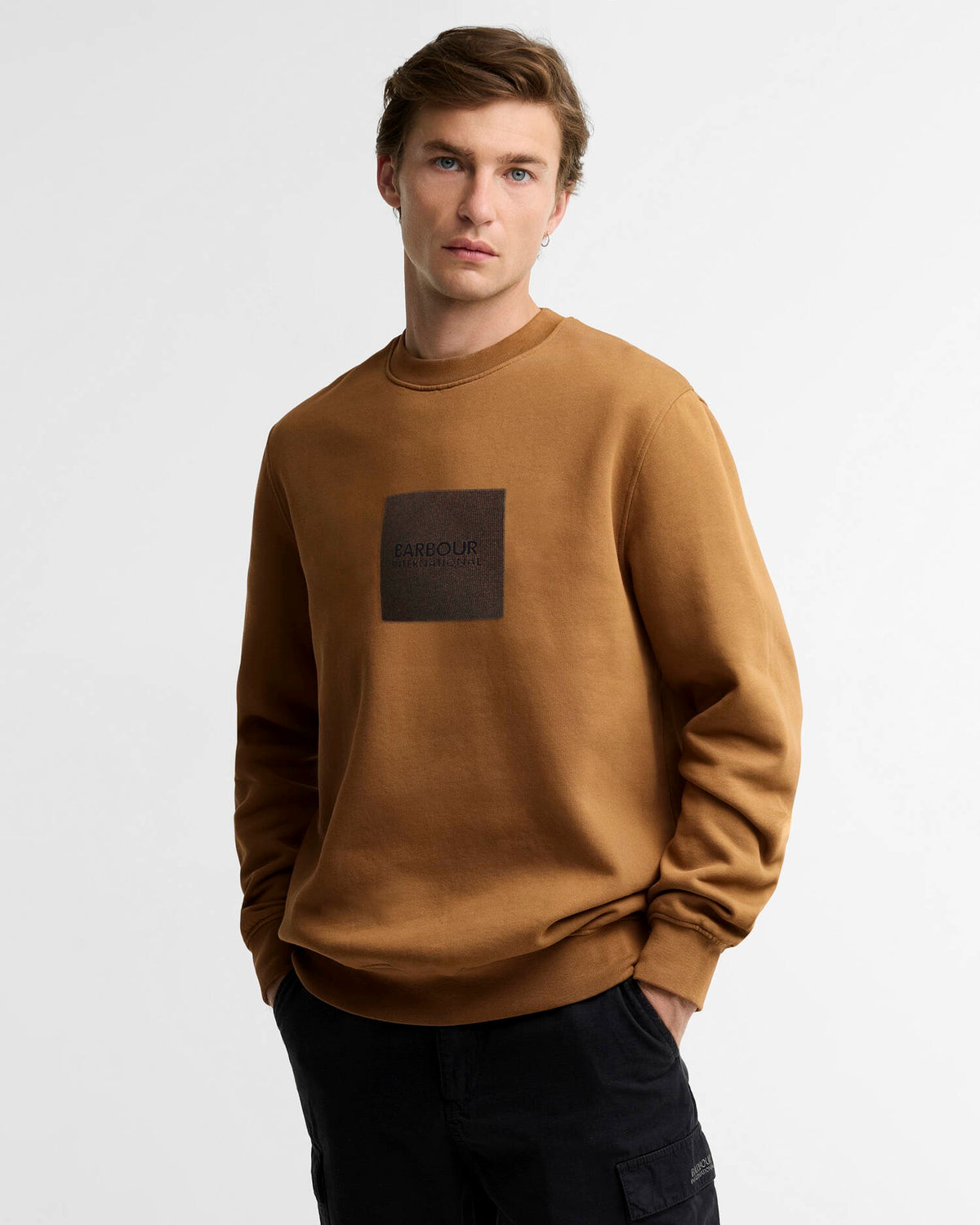 Barbour International Burnett Sweatshirt - Butternut