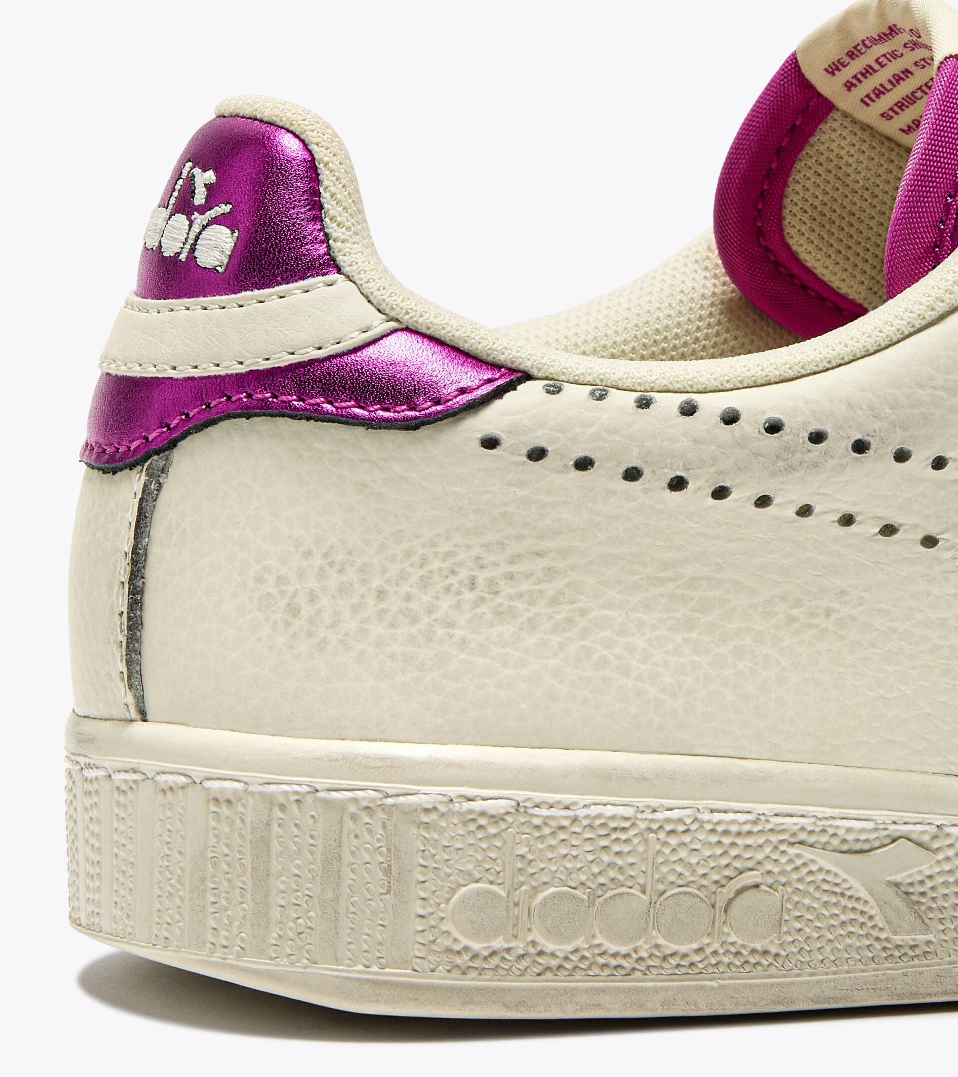 Diadora Game L Low Punched Trainers - White