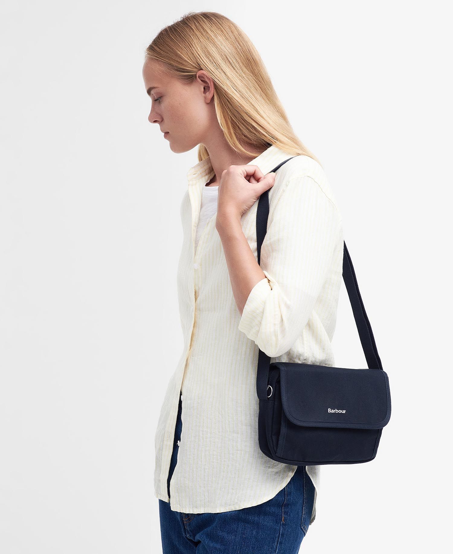 Barbour Olivia Travel Cross Body Bag - Navy