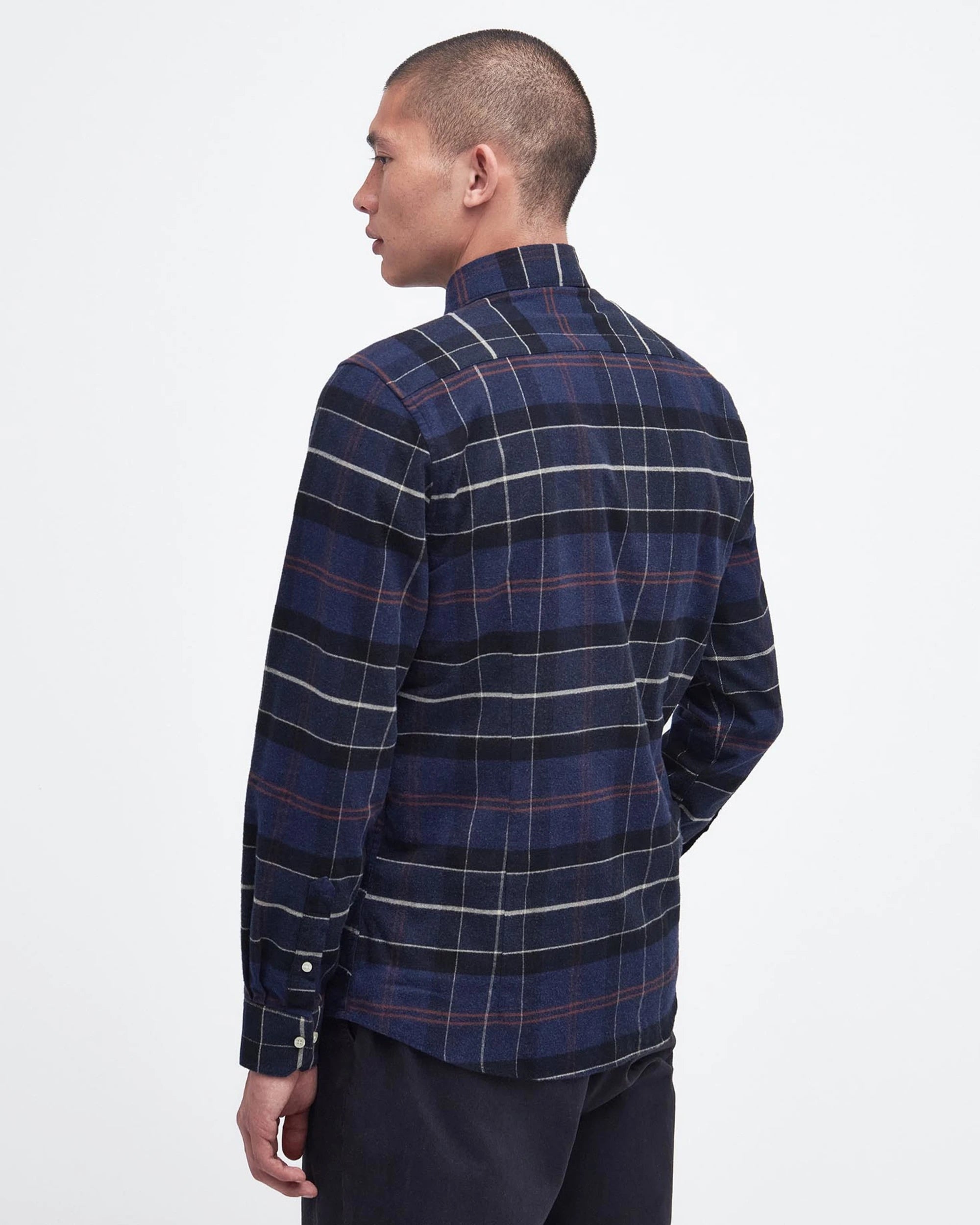 Barbour International Lutsleigh Shirt - Navy Marl
