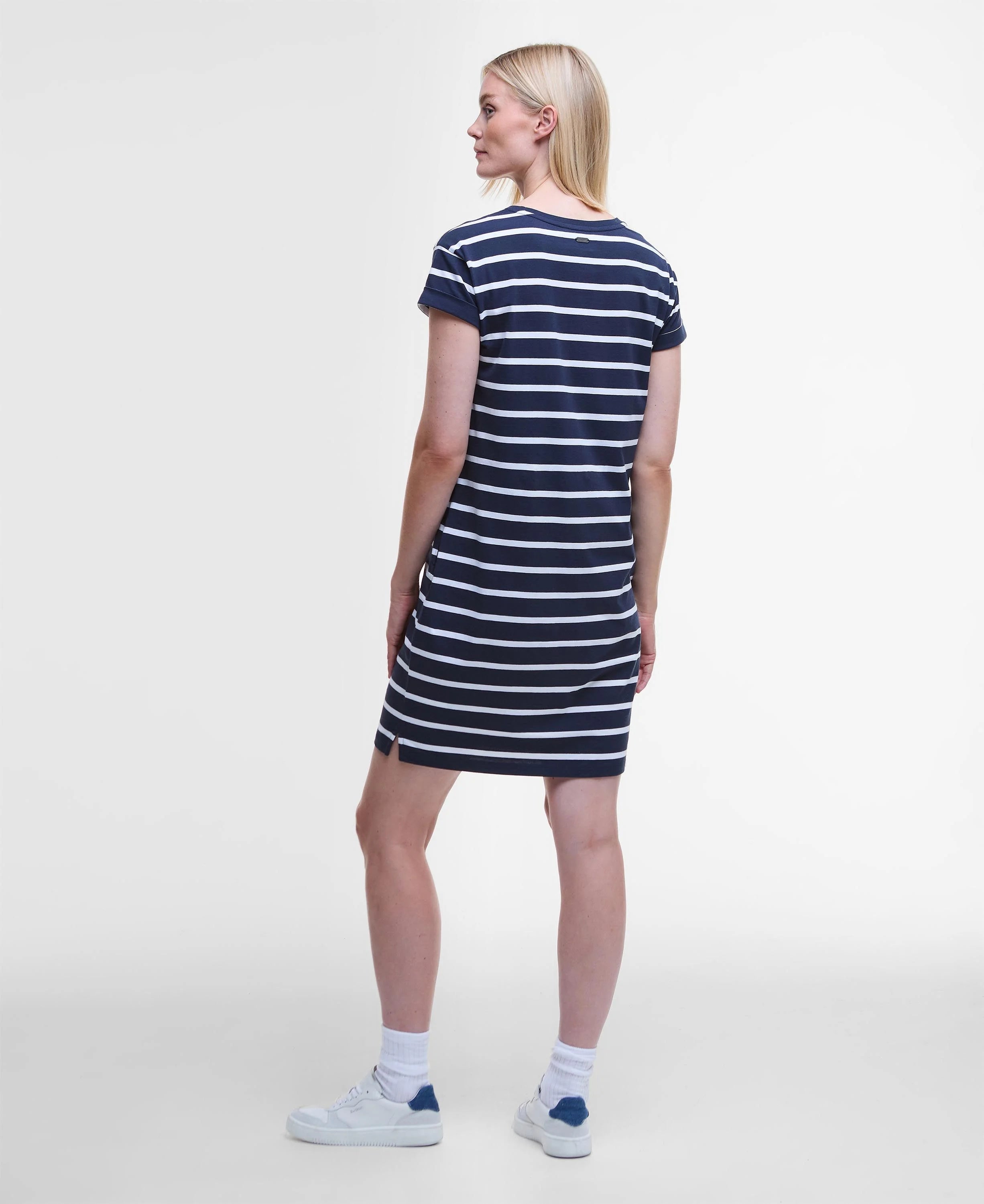 Barbour Otterburn Stripe Dress - Navy