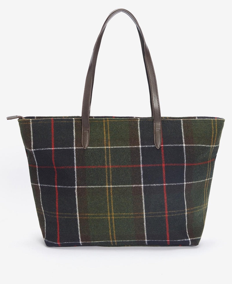 Barbour Witford Tartan Tote Bag - Classic Tartan