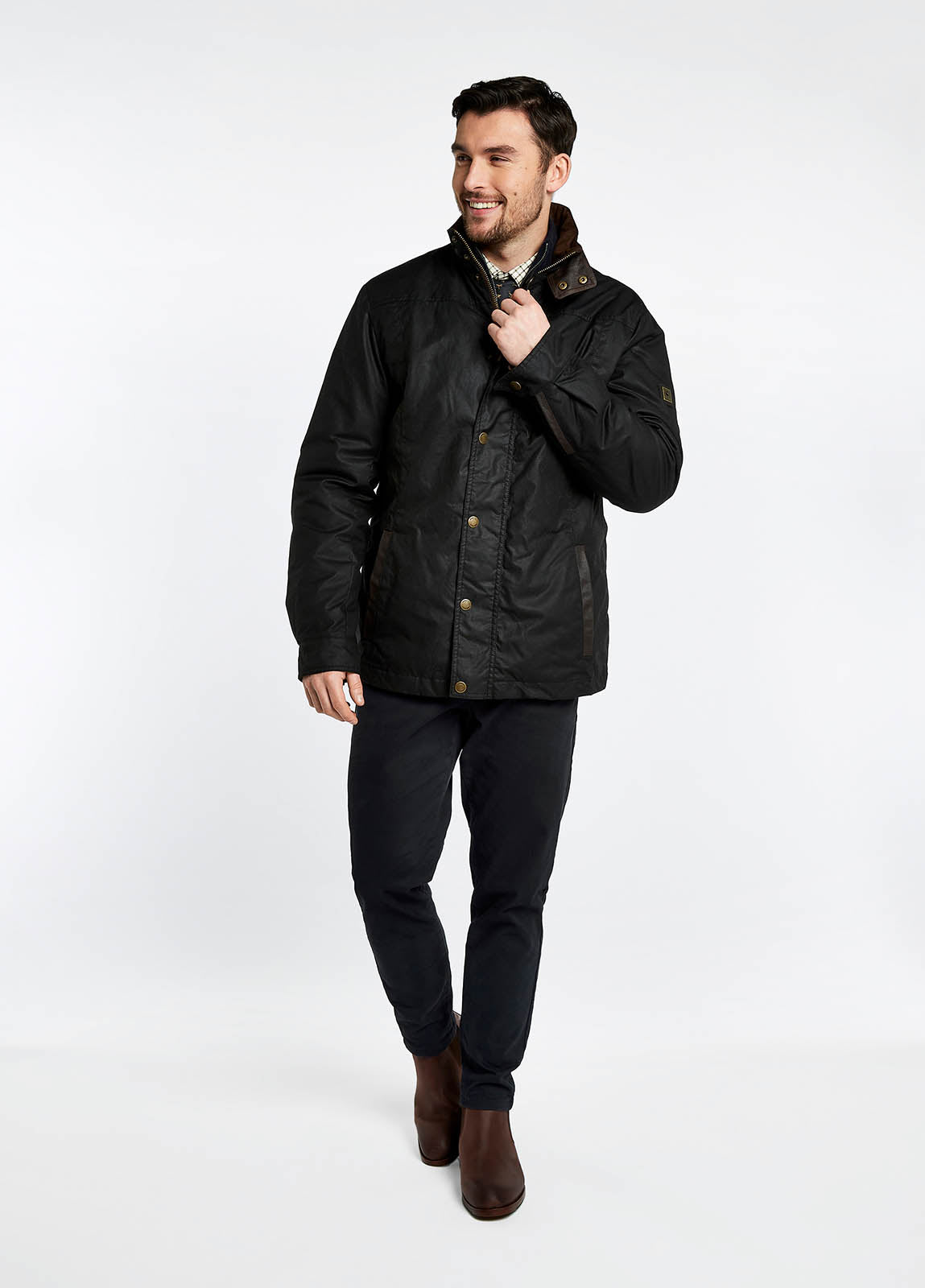 Dubarry Carrickfergus Waxed Jacket - Black