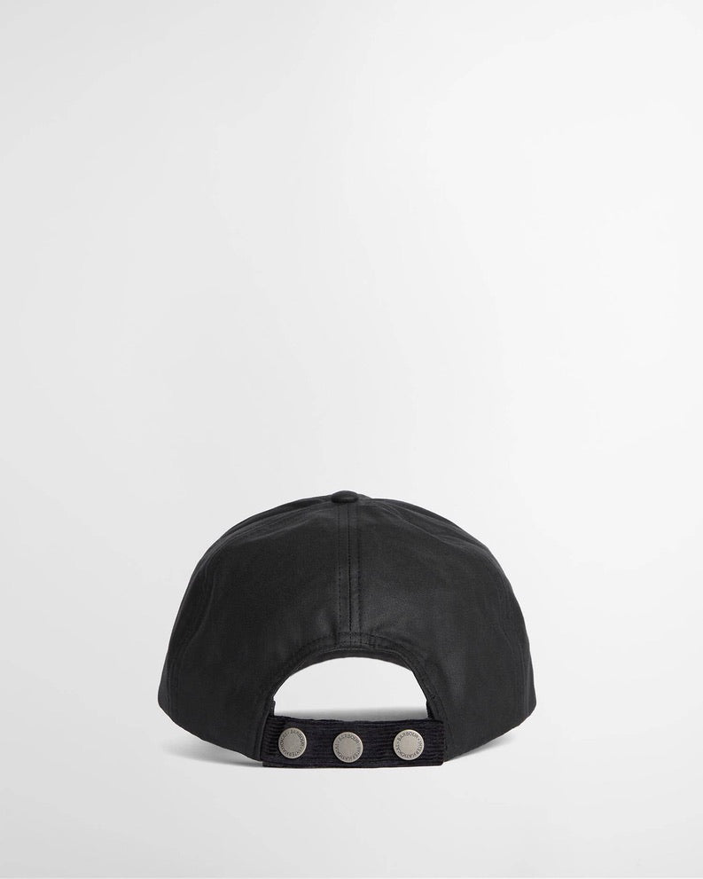 Barbour International Tourer Duke Wax Cap - Black