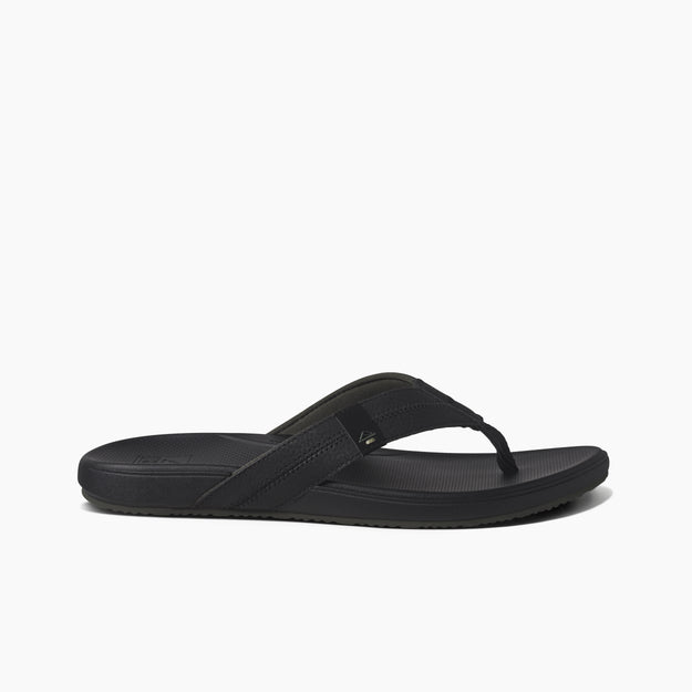 Reef Mens Cushion Phantom 2.0 Flip Flops - Black