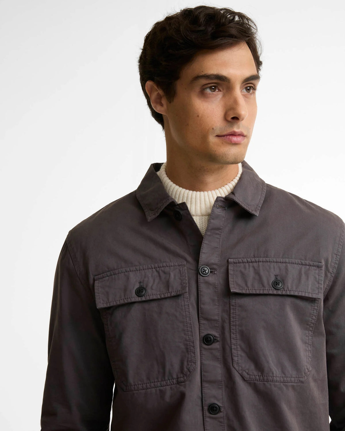 Barbour International Arlo Overshirt - Asphalt