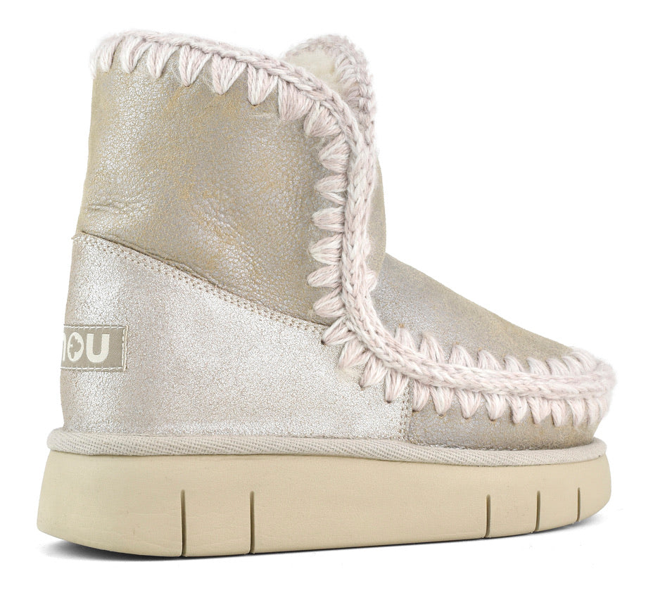 Mou Boots 18 Bounce Stone Metallic