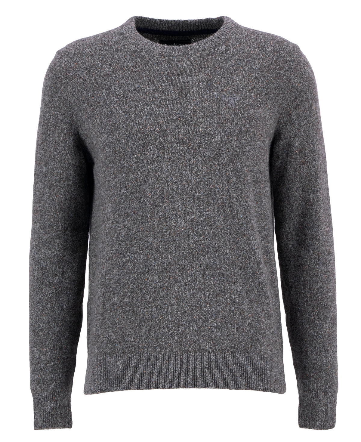 Barbour Essential Tisbury Crew Neck Jumper - Fog