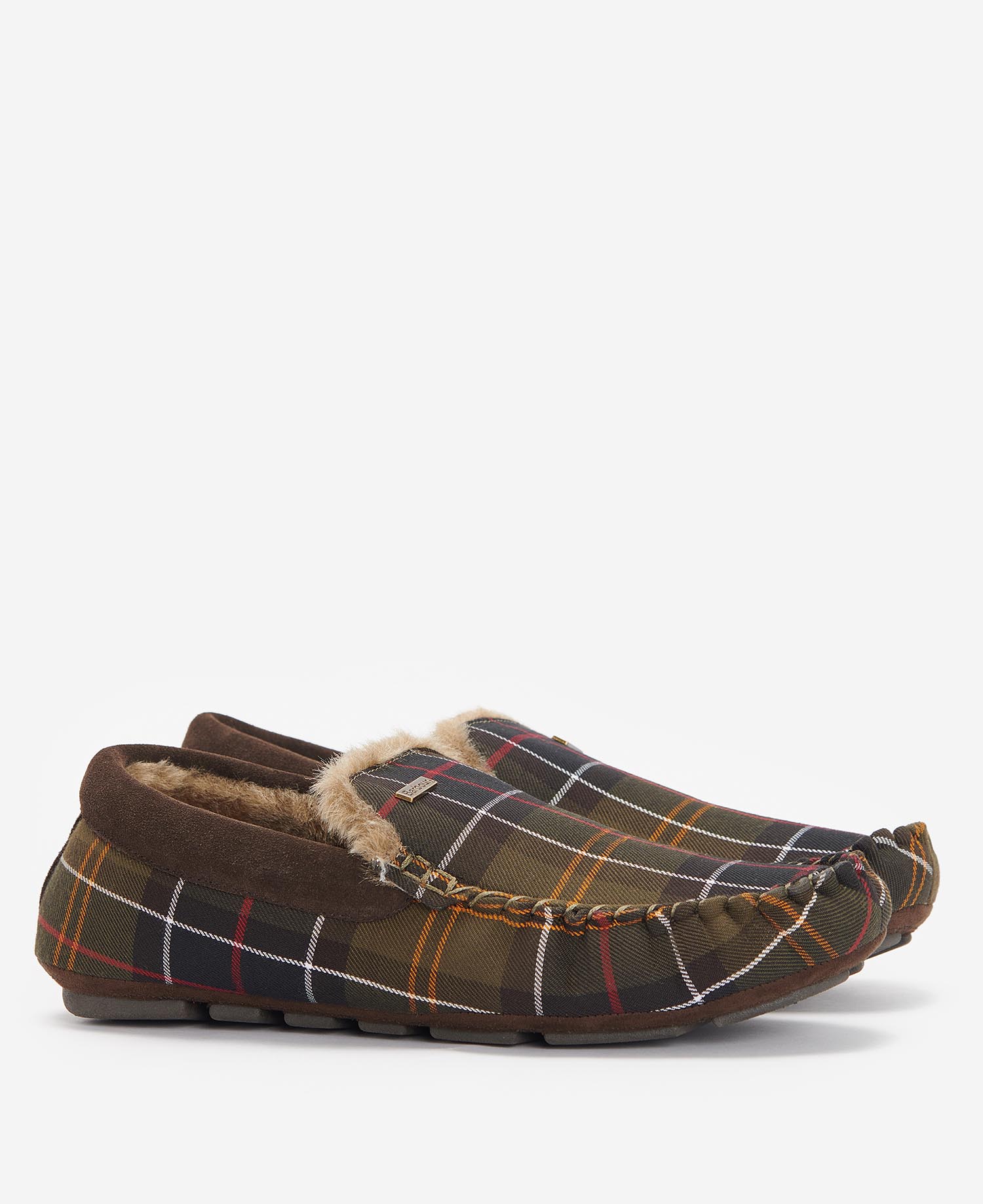 Barbour Monty Slippers - Classic Tartan