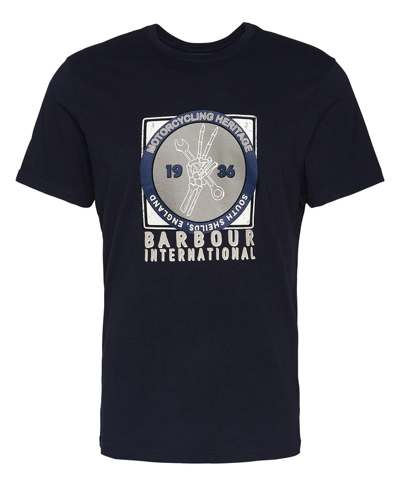 Barbour Socket T-Shirt - Black