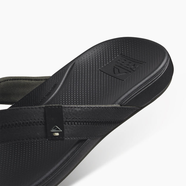 Reef Mens Cushion Phantom 2.0 Flip Flops - Black