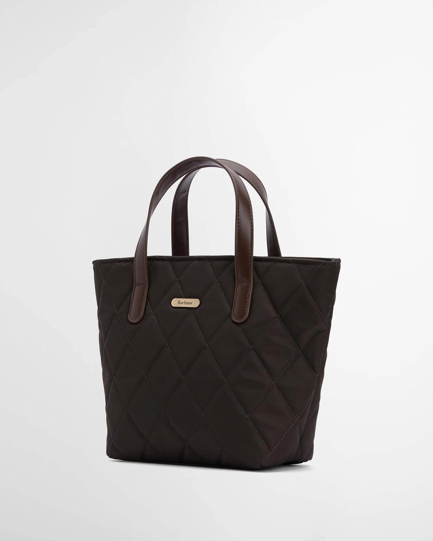 Barbour Mini Quilted Tote Bag - Olive