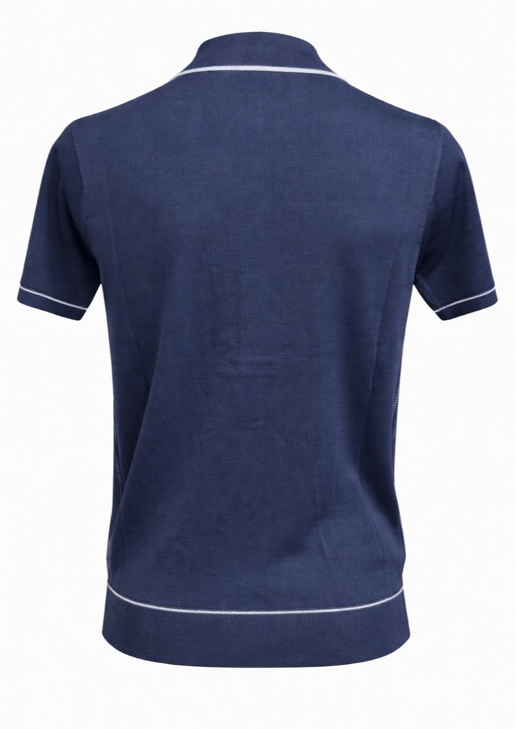 Gabicci Vintage Lello Polo - Navy