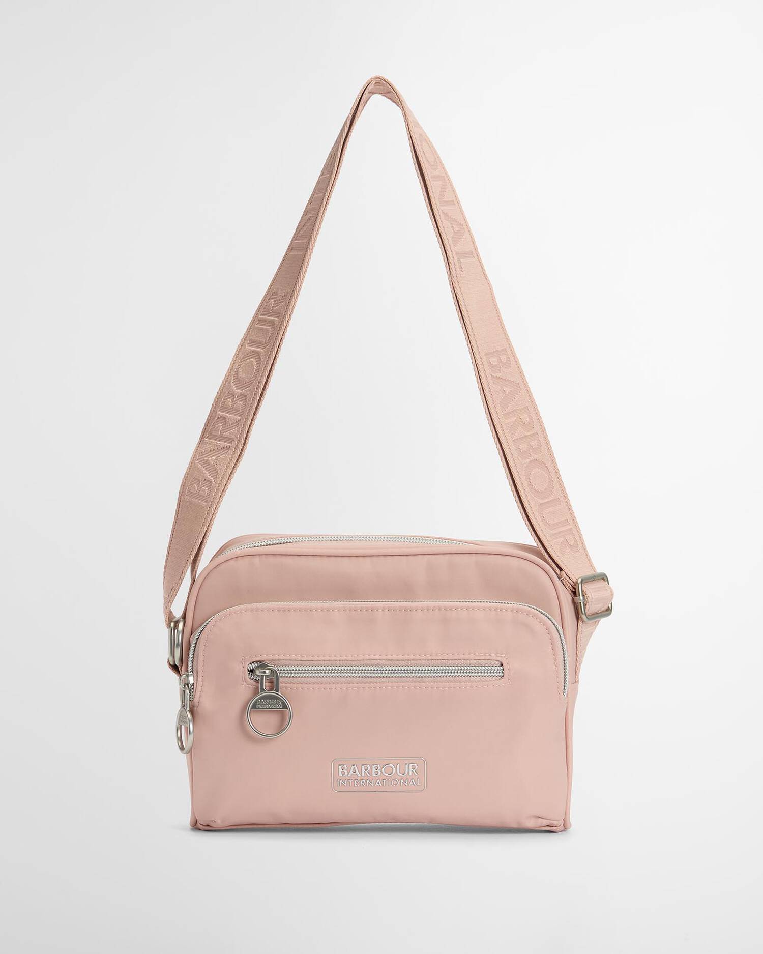 Barbour International Qualify City Crossbody Bag - Desert Pink