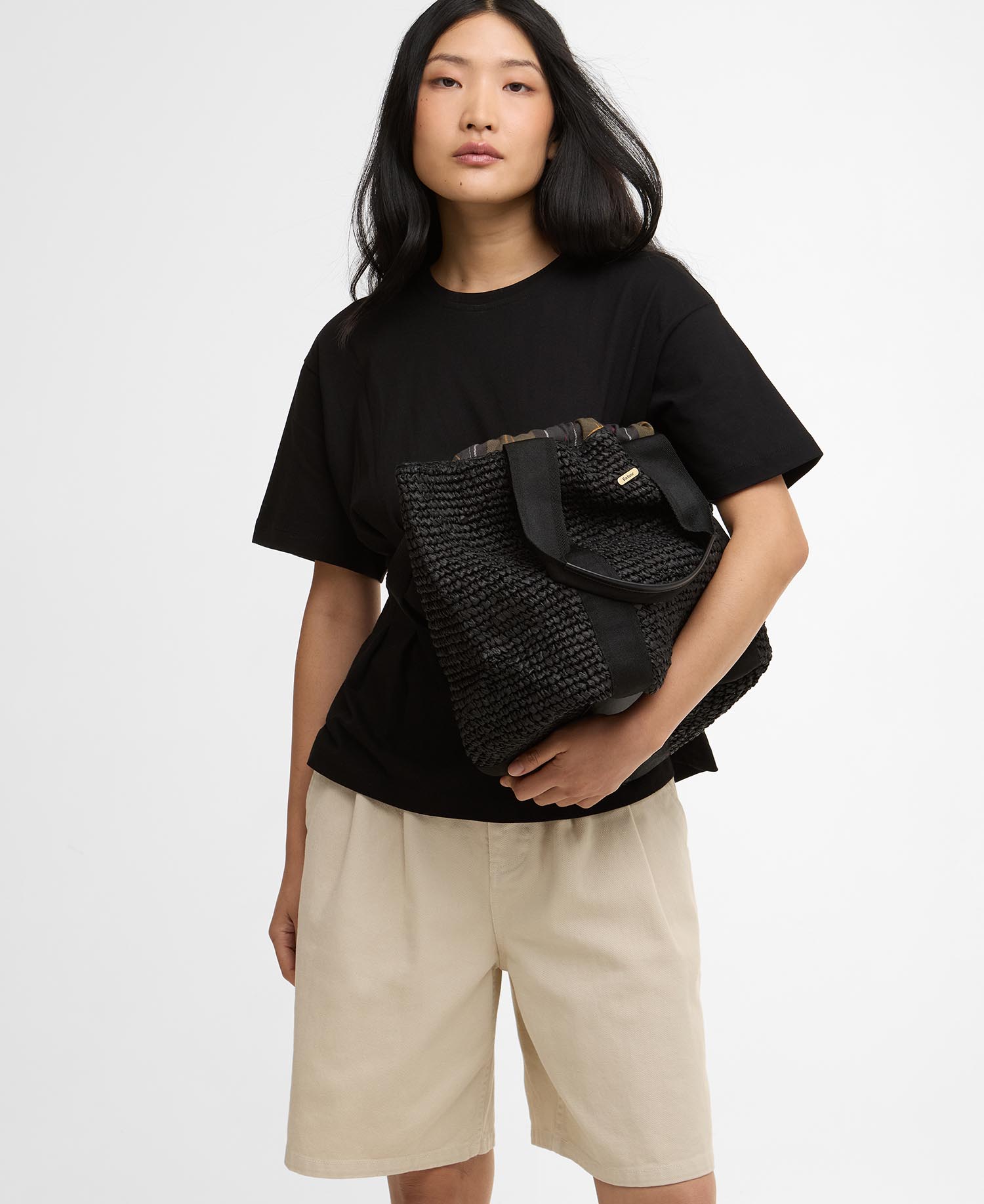 Barbour Lily Beach Tote Bag - Black