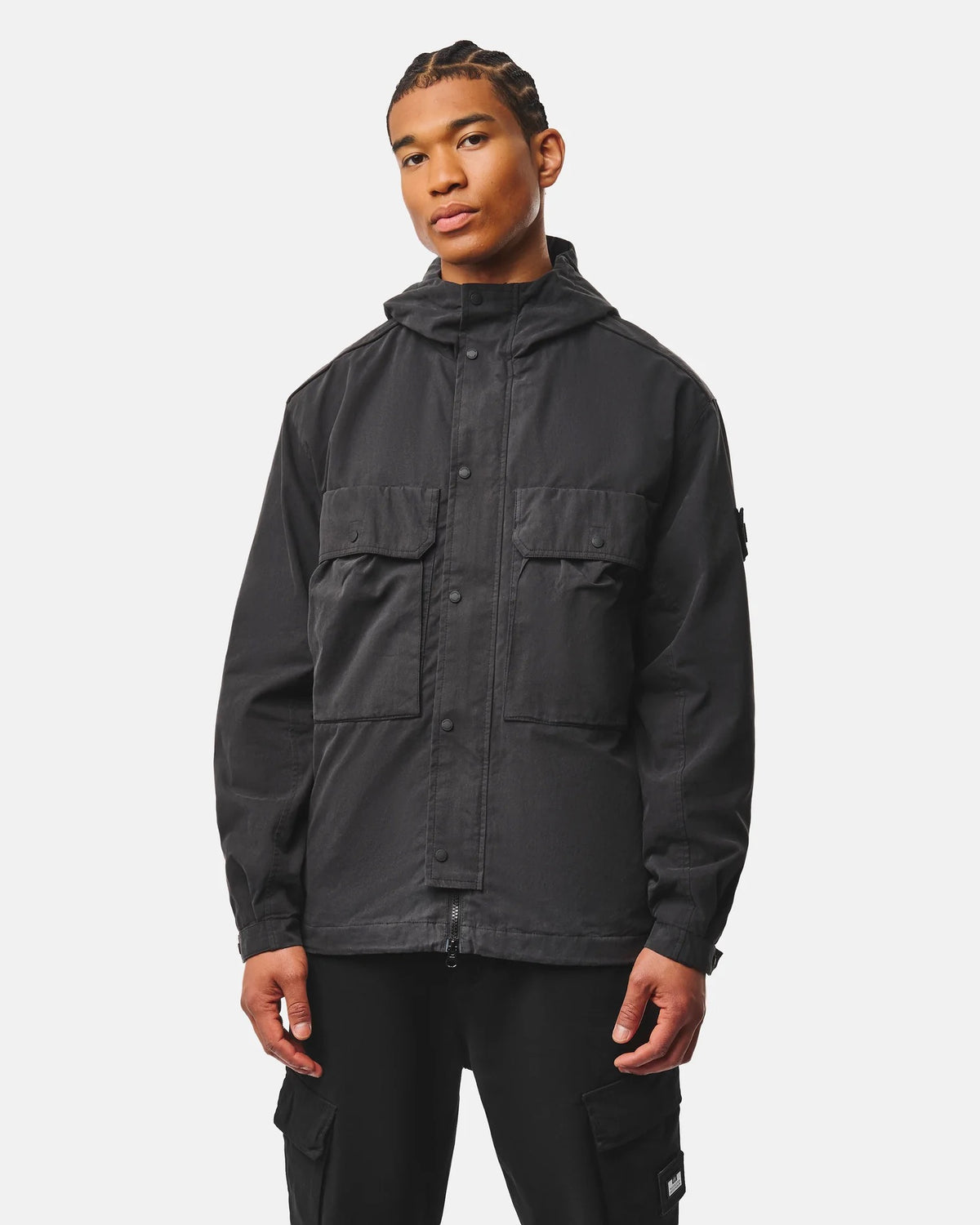 Weekend Offender Caracas Multi Pocket Jacket - Black