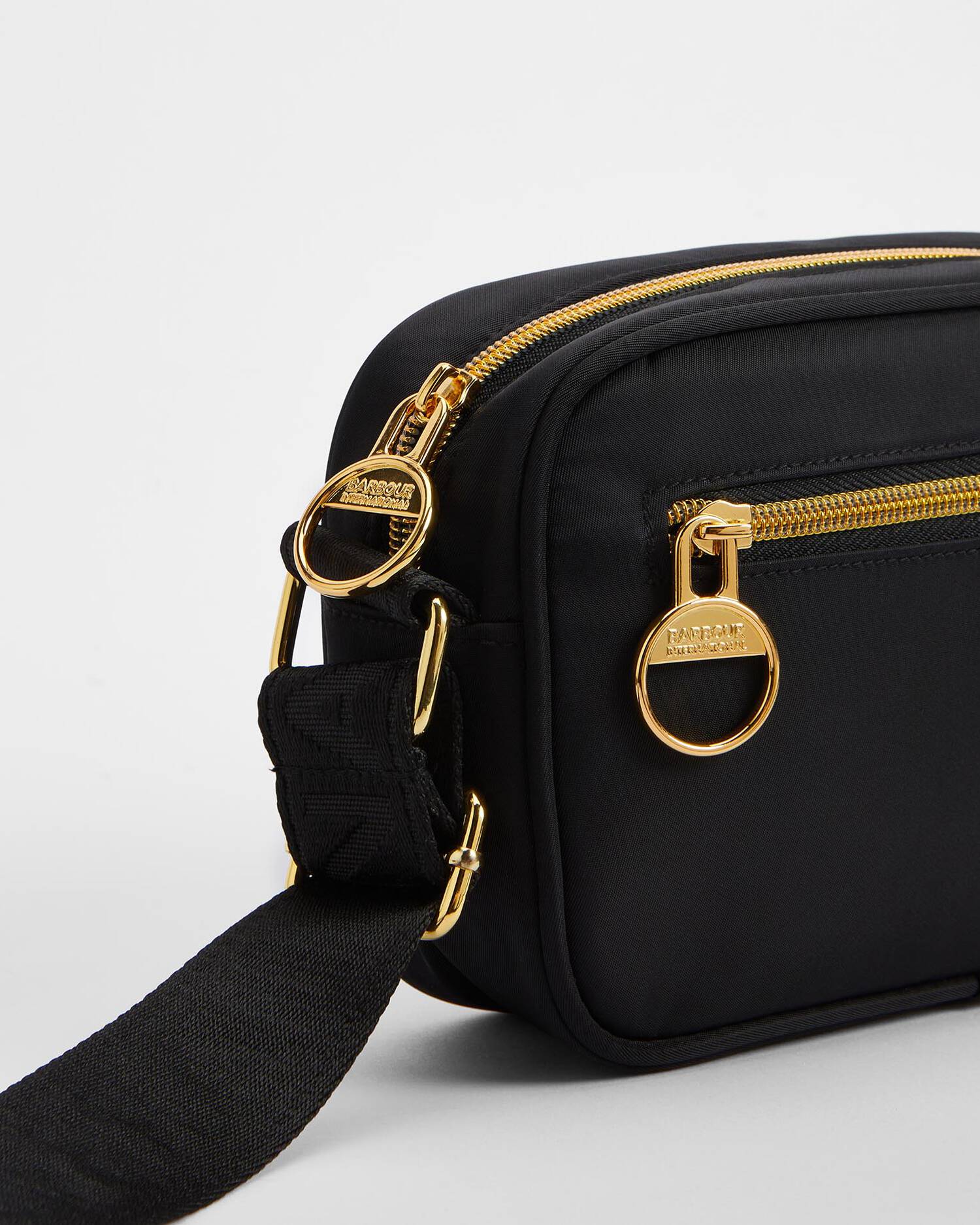 Barbour International Qualify Micro Crossbody Bag - Dusky Khaki