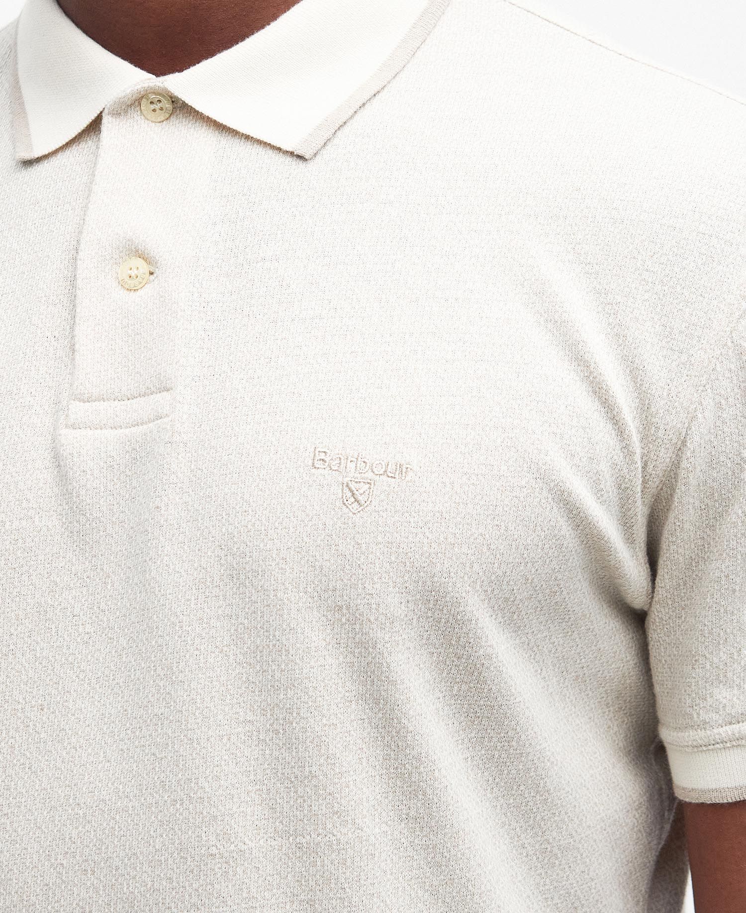 Barbour Powburn Polo Shirt - Mist