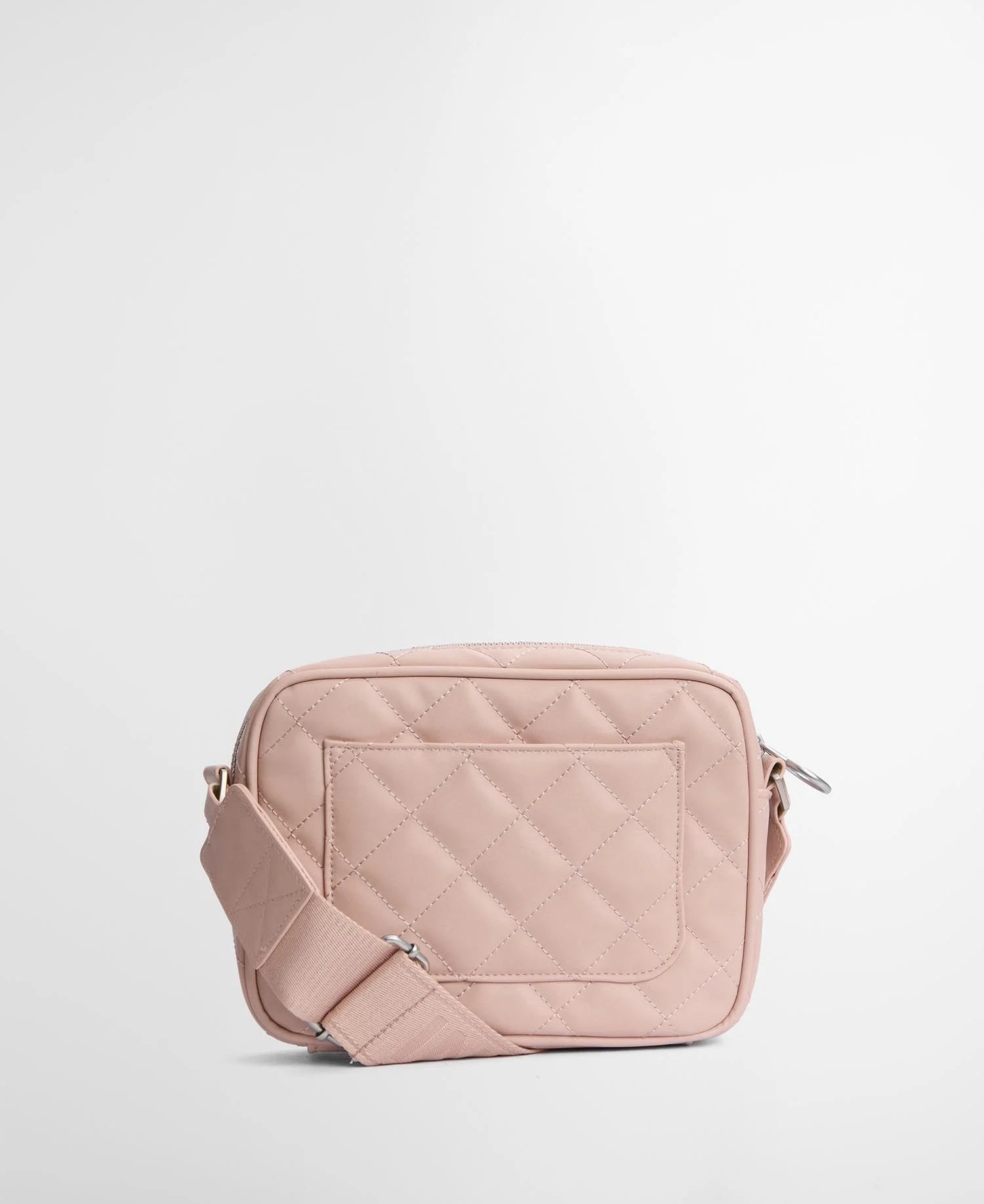 Barbour International Quilted Sloane Crossbody Bag - Pale Mauve