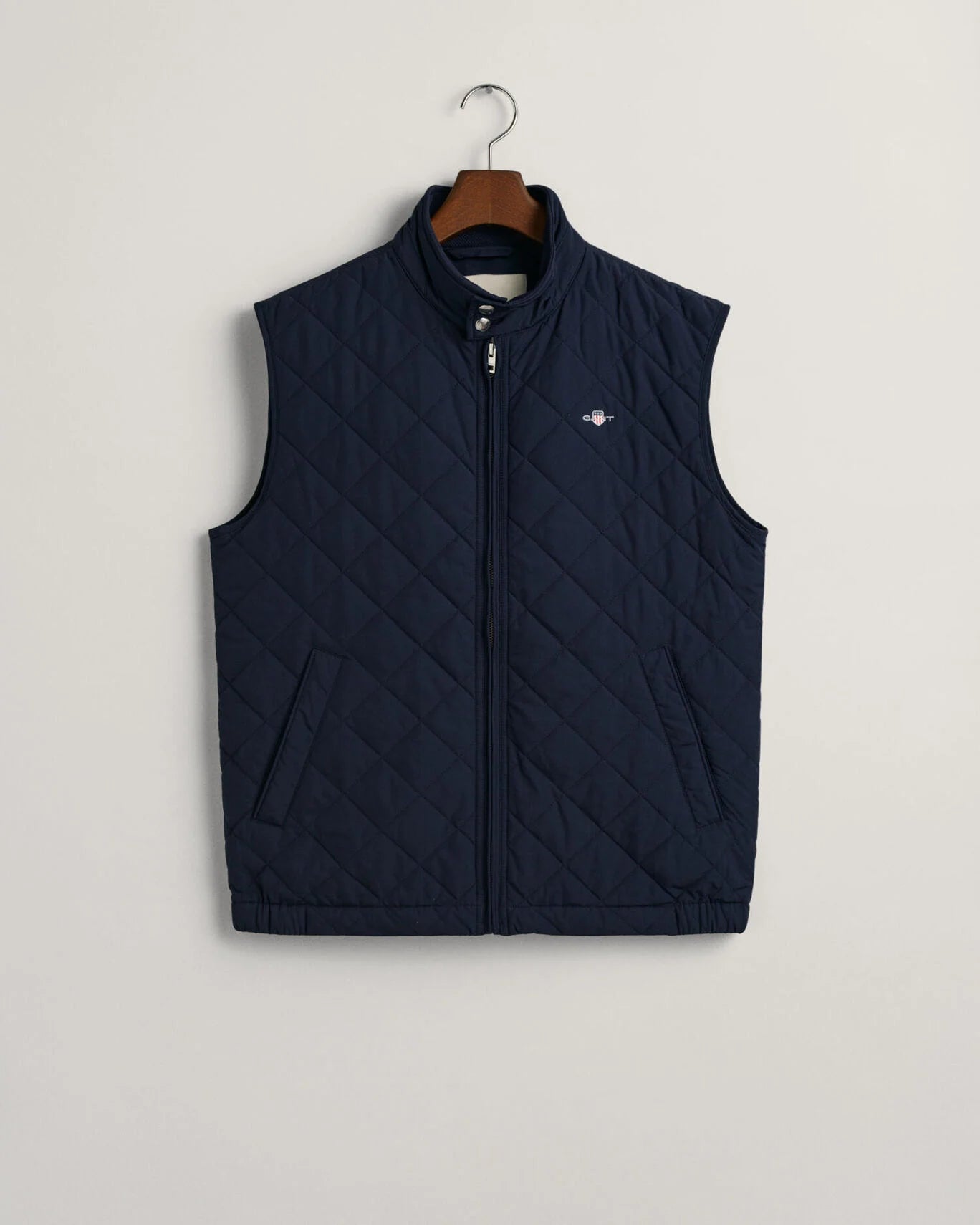 Gant Quilted Windcheater Vest - Evening Blue