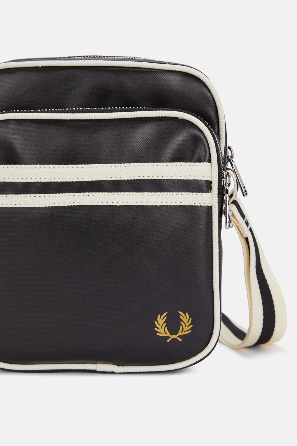 Fred perry Classic Side Bag - Black/Ecru