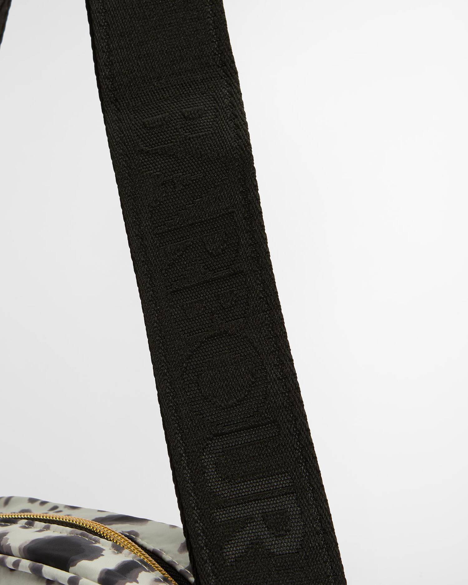 Barbour International Boulevard Micro Crossbody Bag - Bio Ink Leopard Print