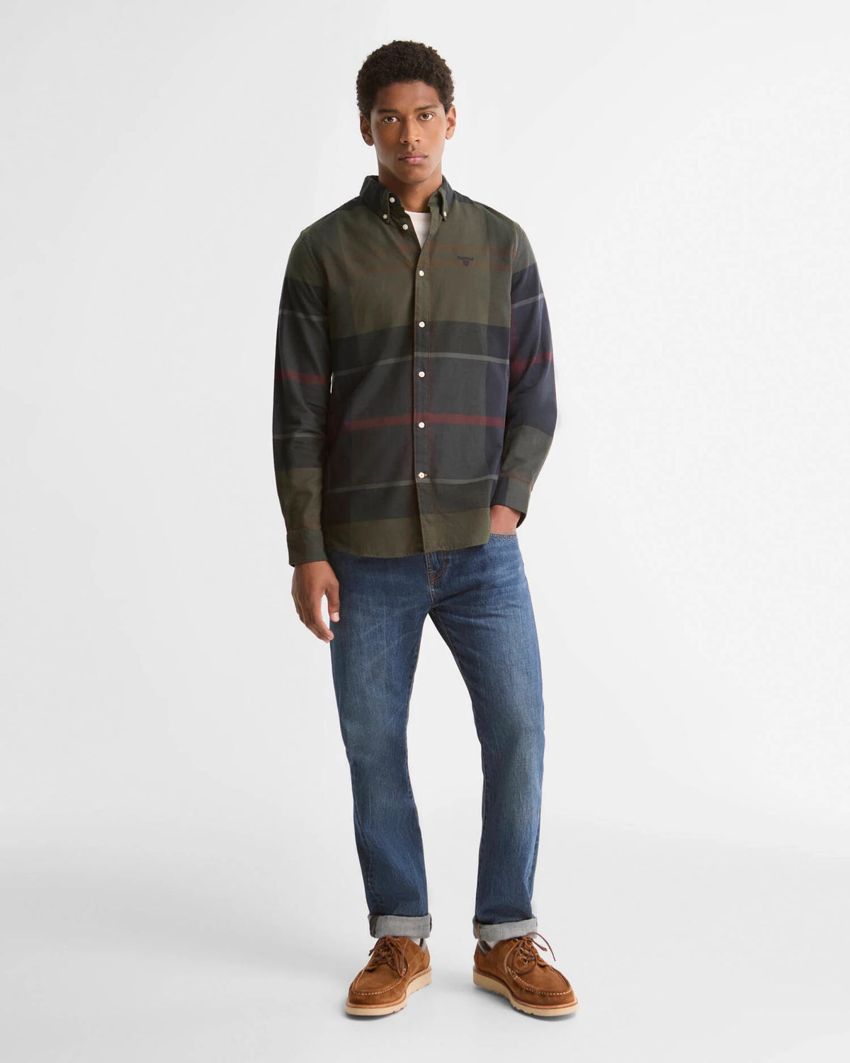 Barbour Iceloch Tailored Tartan Shirt - Shadow Classic Tartan