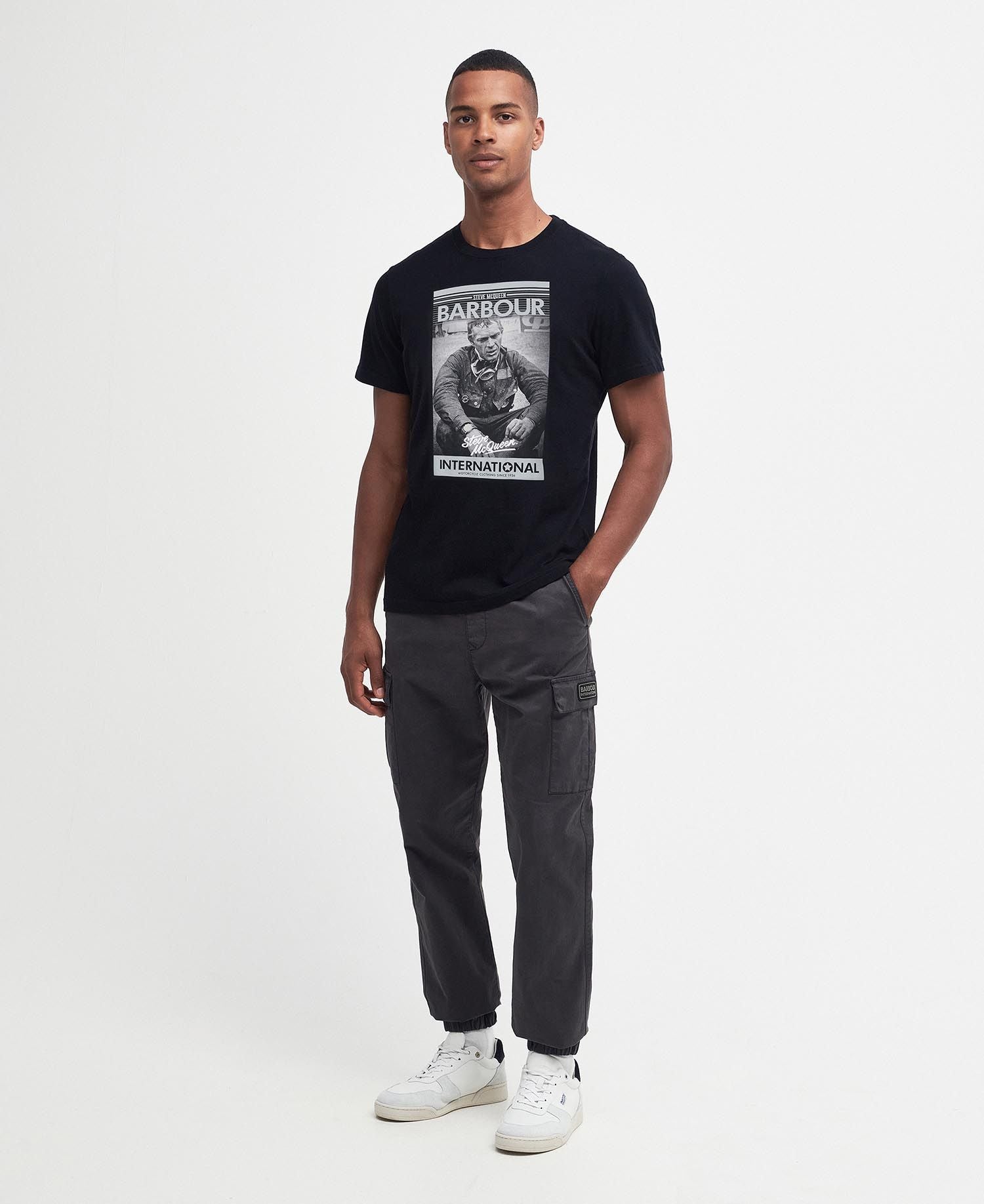 Barbour International SMQ Mount T-shirt - Black