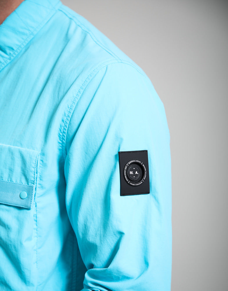 Marshall Artist Woodvale Overshirt - Cyan