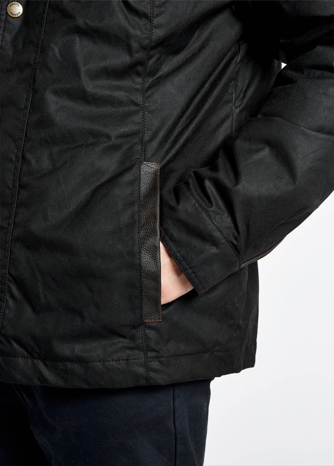 Dubarry Carrickfergus Waxed Jacket - Black