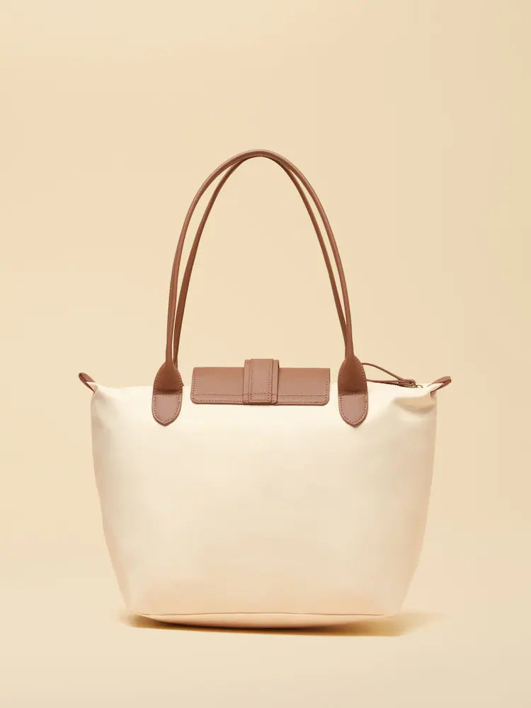 Joules Edie Cream Tote Shoulder Bag