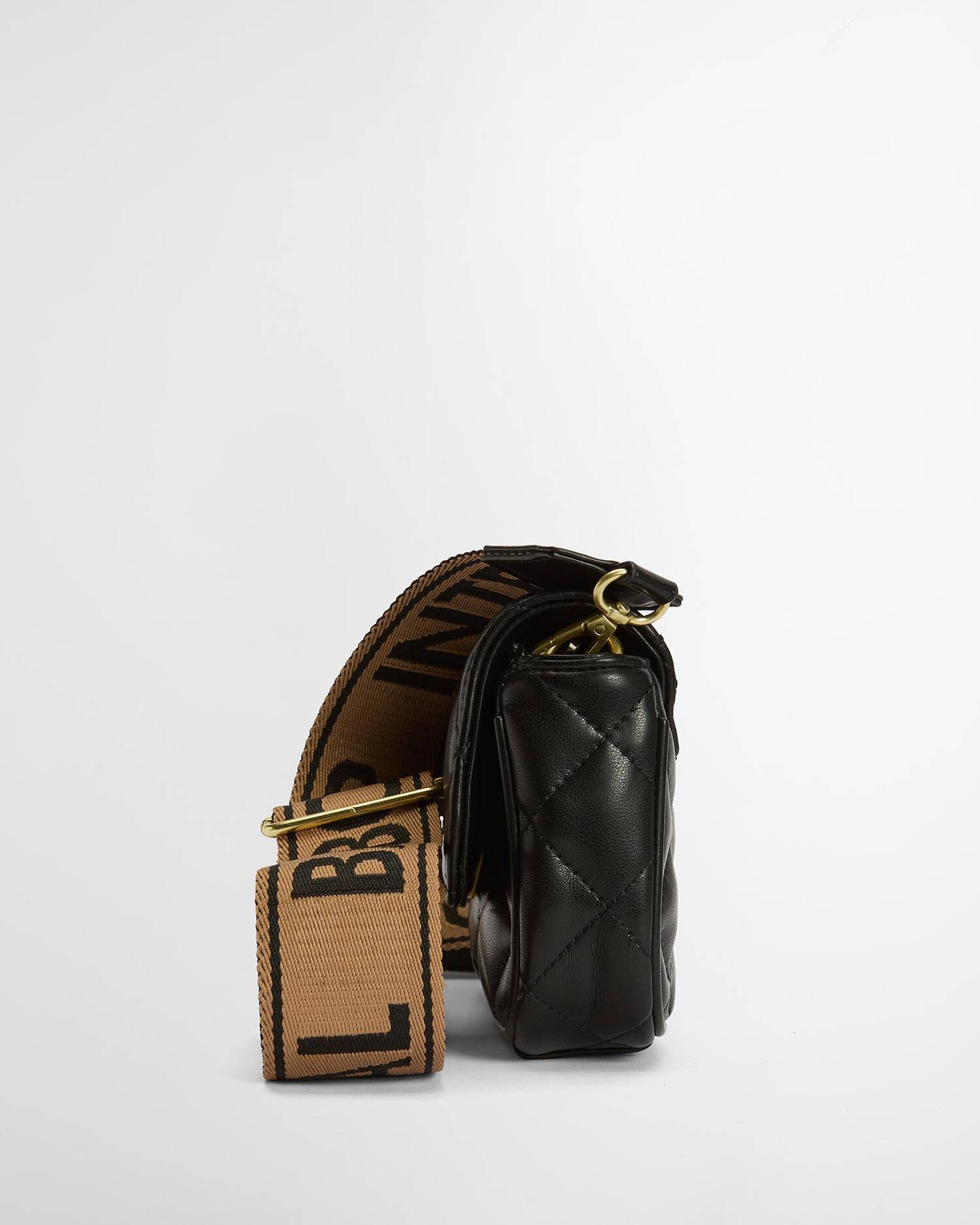 Barbour International Soft Quilt Mini Soho Crossbody Bag - Black