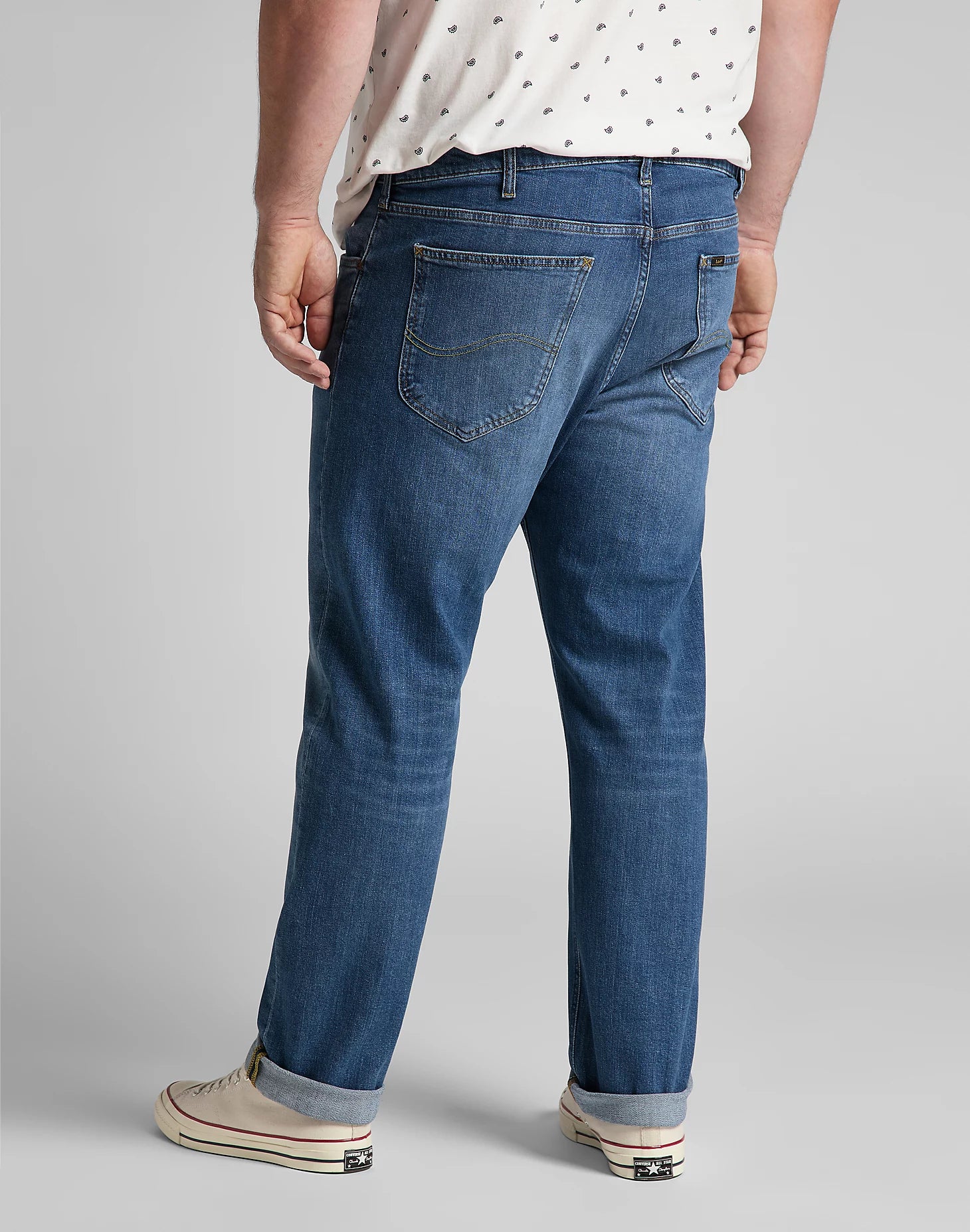 Lee Daren Zip Fly Reg Straight Jeans - Dark Freeport