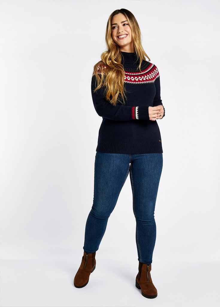 Dubarry Riverdale Knitted Sweater - Navy