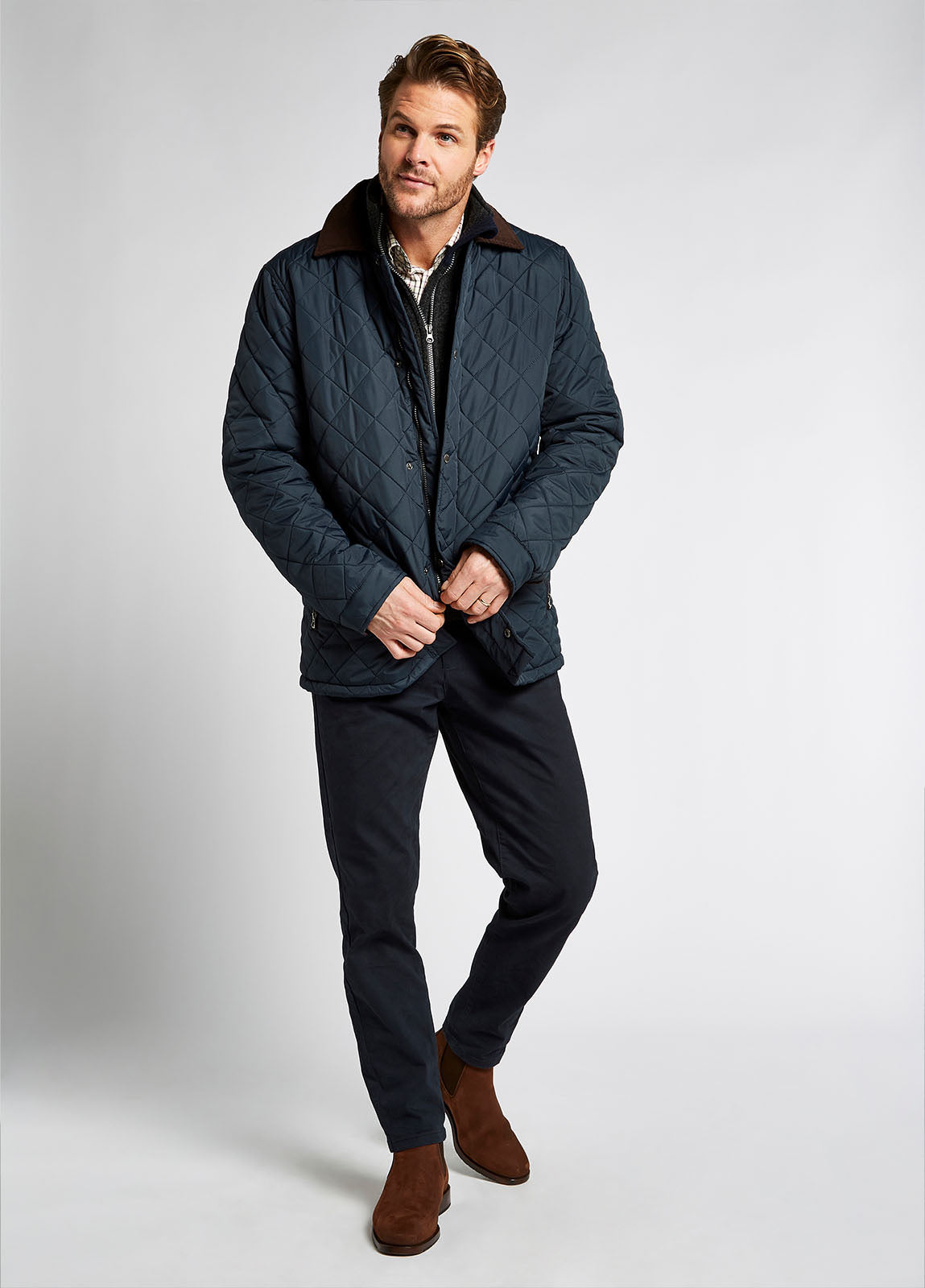 Dubarry Mountusher Quilted Jacket - Navy