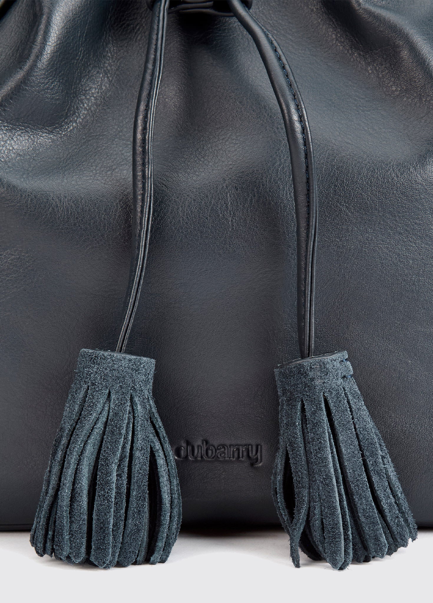 Dubarry Doonbeg Cross-body bucket bag - Navy