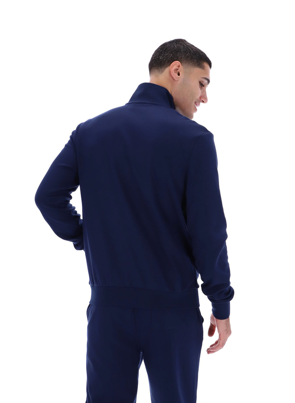 Fila Vinnie Cut and Sew Track Top - Fila Navy/Green Gardenia