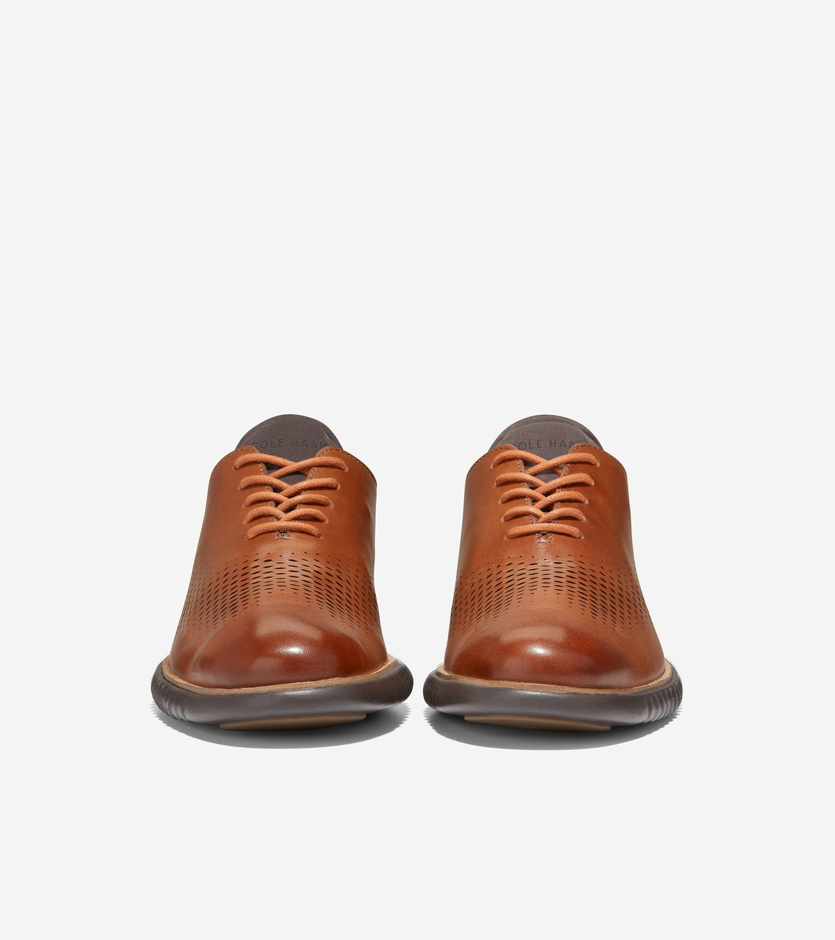 Cole Hann Men's 2.ZERØGRAND Laser Wingtip Oxfords - British Tan/Java