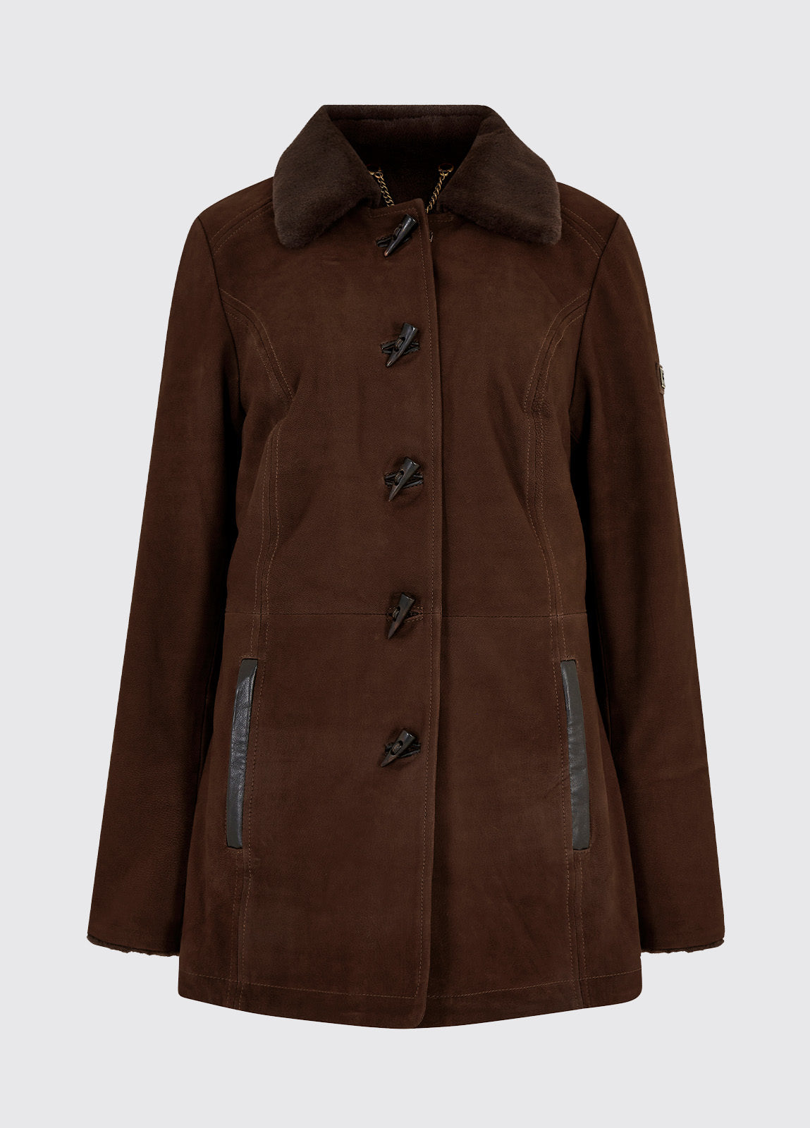 Dubarry Clarke Womans Leather Jacket - Walnut